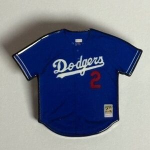 LA Dodgers 2 Tommy Lasorda Jersey Hat Pin Pins Fitted New Era Hats Hatpin